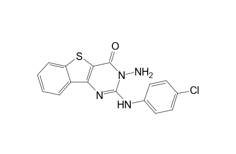 3-Amino-2-(4-chlorophenylamino)-benzo[4,5]thieno[3,2-d]pyrimidin-4(3H)-one