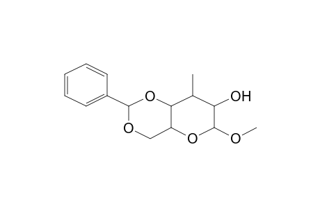 6-Methoxy-8-methyl-2-phenylhexahydropyrano[3,2-d][1,3]dioxin-7-ol