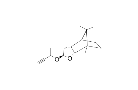 [2R-(2-ALPHA(S*),3A-BETA,4-BETA,7-BETA,7A-BETA)]-OCTAHYDRO-7,8,8-TRIMETHYL-2-(1-METHYL-2-PROPINYLOXY)-4,7-METHANOBENZOFURANE