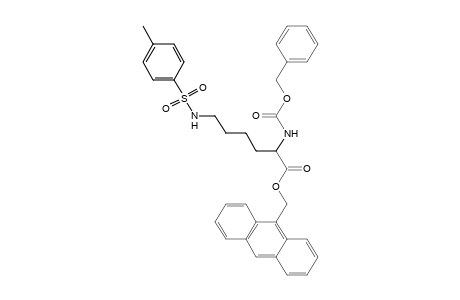 L-N^2-CARBOXY-N^6-(p-TOLYLSULFONYL)LYSINE, 9-ANTHRYLMETHYL N-BENZYL ESTER