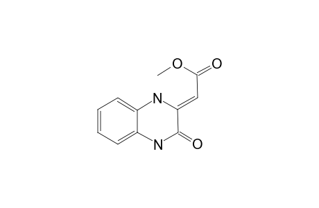 (2Z)-2-(3-keto-1,4-dihydroquinoxalin-2-ylidene)acetic acid methyl ester