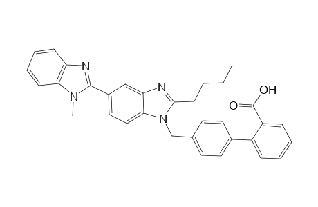 4'-[(1'-Methyl-2-propyl-2',5-bi-1H-benzo[d]imidazole]-1-yl)methyl]biphenyl-2-carboxylic acid