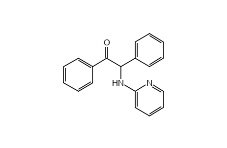 2-phenyl-2-[(2-pyridyl)amino]acetophenone