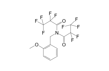 2-Methoxybenzylamine, N,N-bis(pentafluoropropionyl)-