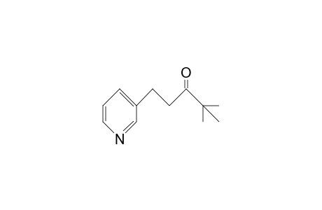 3-Pentanone, 4,4-dimethyl-1-(3-pyridinyl)-