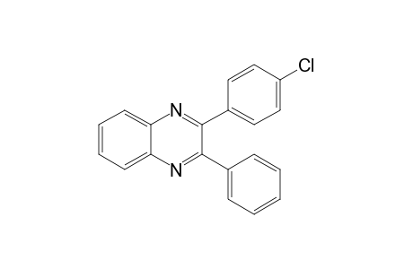 2-(p-chlorophenyl)-3-phenylquinoxaline