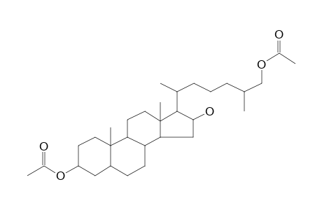 Cholestan-3,16,27-triol, 3,27-o-diacetyl-