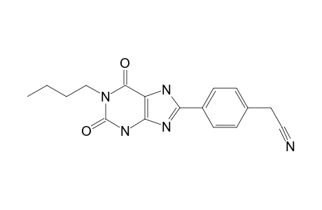 1-BUTYL-8-[4-(CYANOMETHYL)-PHENYL]-XANTHINE