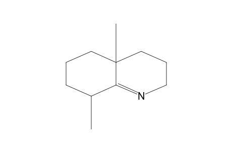 8,10-Dimethyl.delta./1,9/-octahydro-quinoline