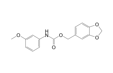 m-Methoxycarbanilic acid, piperonyl ester