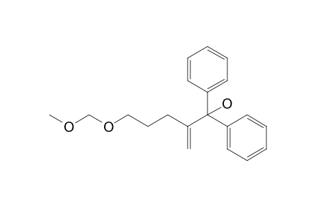 5-(Methoxymethoxy)-2-methylene-1,1-diphenylpentan-1-ol