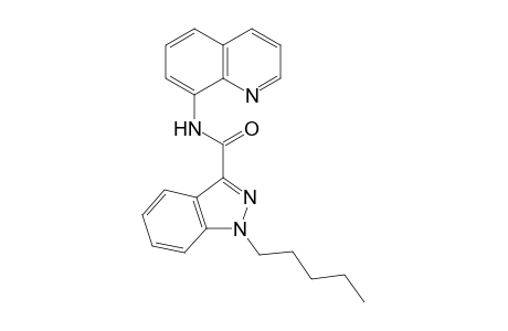 1-Pentyl-N-(quinolin-8-yl)-1H-indazole-3-carboxamide