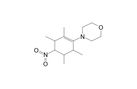 4-(2,3,5,6-Tetramethyl-4-nitro-1-cyclohexen-1-yl)morpholine