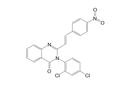 3-(2,4-Dichlorophenyl)-2-[(E)-2-(4-nitrophenyl)ethenyl]-4(3H)-quinazolinone