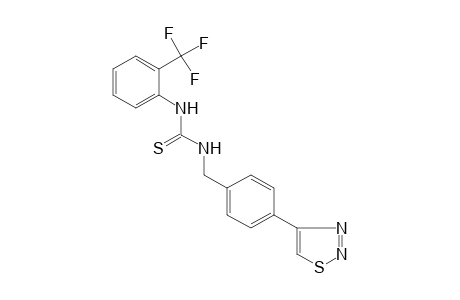 1-[p-(1,2,3-THIADIAZOL-4-YL)BENZYL]-2-THIO-3-(alpha,alpha,alpha-TRIFLUORO-o-TOLYL)UREA