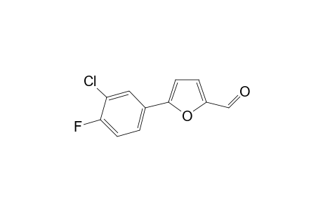 5-(3-Chloro-4-fluorophenyl)furan-2-carbaldehyde