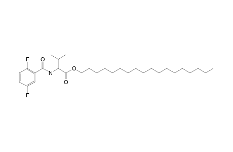 L-Valine, N-(2,5-difluorobenzoyl)-, octadecyl ester