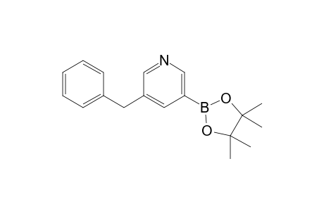 3-Benzyl-5-(4,4,5,5-tetramethyl-1,3,2-dioxaborolan-2-yl)pyridine