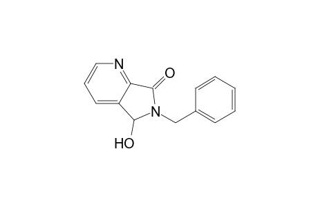 6-Benzyl-5,6-dihydro-5-hydroxy-pyrrolo(3,4-B)pyridine-7-one