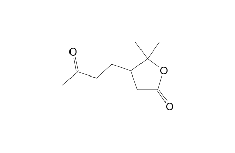 4,5-dihydro-5,5-dimethyl-4-(3-oxobutyl)-2(3H)-furanone