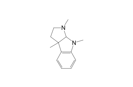 1,3a,8-Trimethyl-1,2,3,3a,8,8a-hexahydropyrrolo[2,3-b]indole