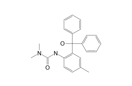 N'-[2-(DIPHENYLHYDROXYMETHYL)-4-METHYLPHENYL]-N,N-DIMETHYLUREA