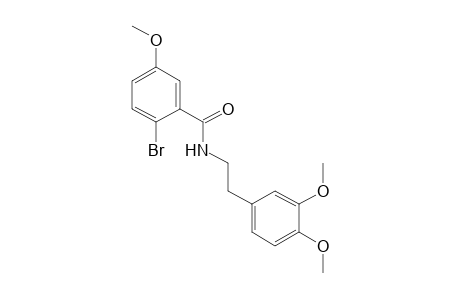 6-bromo-N-(3,4-dimethoxyphenethyl)-m-anisamide