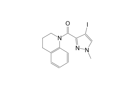 1-[(4-iodo-1-methyl-1H-pyrazol-3-yl)carbonyl]-1,2,3,4-tetrahydroquinoline