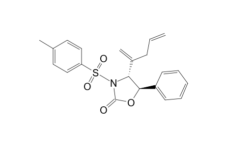 trans-N-p-Toluenesulfonyl-5-phenyl-4-(1-allylvinyl)-2-oxazolidinone