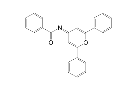 Benzamide, N-(2,6-diphenyl-4H-pyran-4-ylidene)-