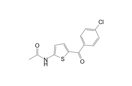 N-[5-(4-chlorobenzoyl)thiophen-2-yl]acetamide