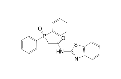 N-Benzothiazol-2-yl-2-(diphenyl-phosphinoyl)-acetamide