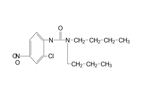3-(2-chloro-4-nitrophenyl)-1,1-dibutylurea