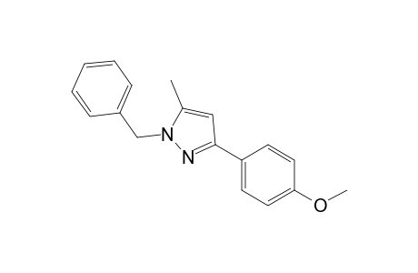 1-benzyl-3-(4-methoxyphenyl)-5-methyl-pyrazole