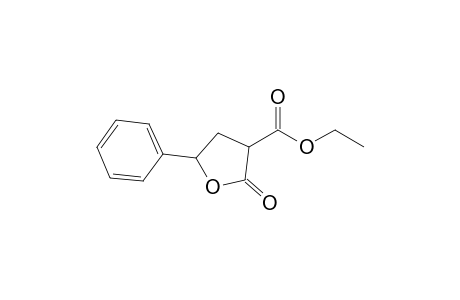 2-oxo-5-phenyl-2,3,4,5-tetrahydro-3-furoic acid, ethyl ester