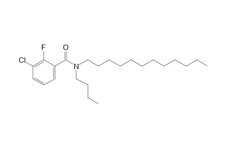 Benzamide, 3-chloro-2-fluoro-N-butyl-N-dodecyl-