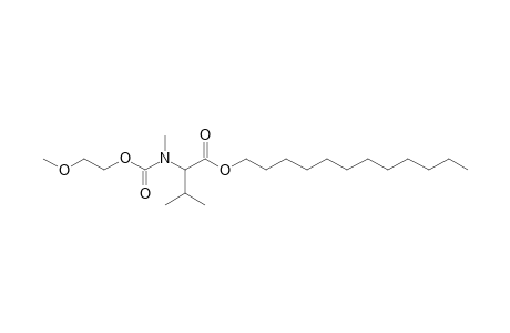 Valine, N-methyl-N-(2-methoxyethoxycarbonyl)-, dodecyl ester