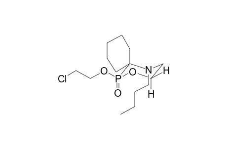 2-(BETA-CHLOROETHOXY)-2-OXO-3,3-PENTAMETHYLENE-4-BUTYL-1,4,2-OXAZAPHOSPHORINANE