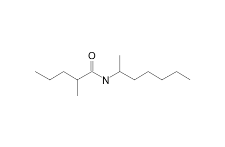 Valeramide, 2-methyl-N-hept-2-yl-