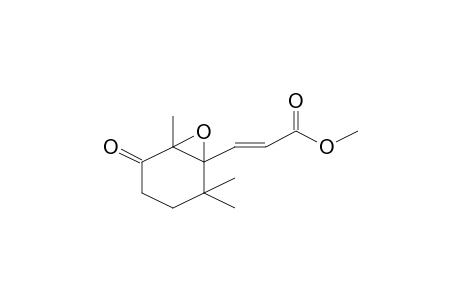 Methyl (2E)-3-(2,2,6-trimethyl-5-oxo-7-oxabicyclo[4.1.0]hept-1-yl)-2-propenoate