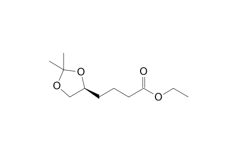 Ethyl (+)-(5S)-5,6-(isopropylidinedioxy)hexanoate