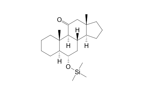 5.ALPHA.-ANDROSTAN-6.ALPHA.-OL-11-ONE-TRIMETHYLSILYL ETHER