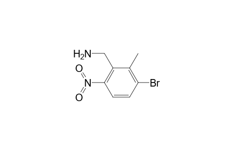 Benzenemethanamine, 3-bromo-2-methyl-6-nitro-