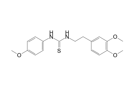 1-(3,4-dimethoxyphenethyl)-3-(p-methoxyphenyl)-2-thiourea