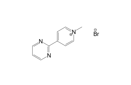 1-methyl-4-(2-pyrimidinyl)pyridinium bromide
