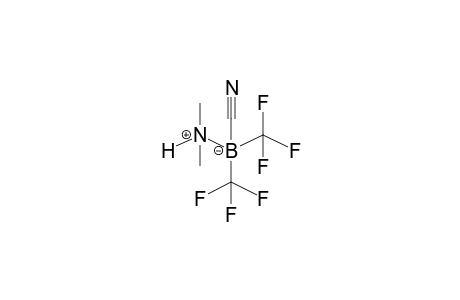 Dimethylamine (N-B)bis(trifluoromethyl)(cyano)borane