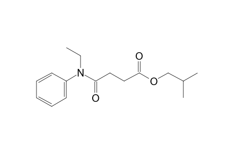 Succinic acid, monoamide, N-ethyl-N-phenyl-, isobutyl ester