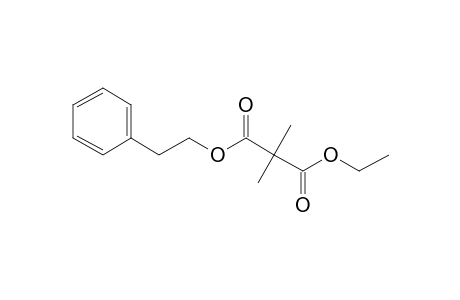 Dimethylmalonic acid, ethyl 2-phenethyl ester