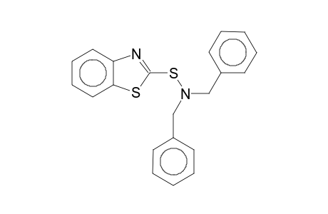 S-Benzothiazol-2-yl-N,N-dibenzyl-thiohydroxylamine