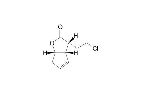 4-endo-(2-CHLORO-ETHYL)-2-OXABICYCLO-[3.3.0]-OCT-6-EN-2-ONE